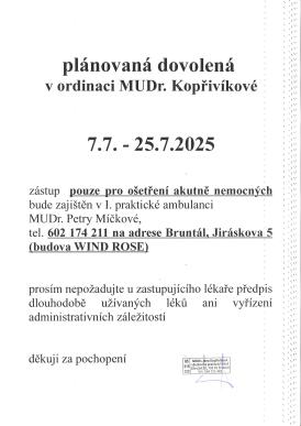 Dovolená